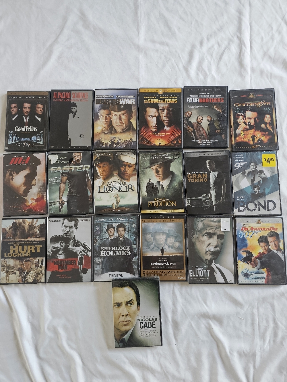 Action 19pc DVD BUNDLE